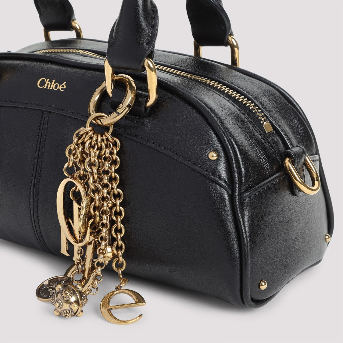 Chloé Compact Calf Leather Shoulder Bag