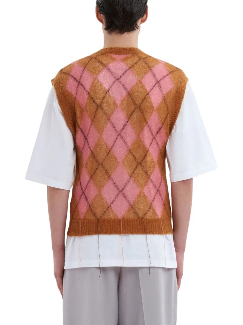 Marni Peony Mohair-Blend Knit Sweater