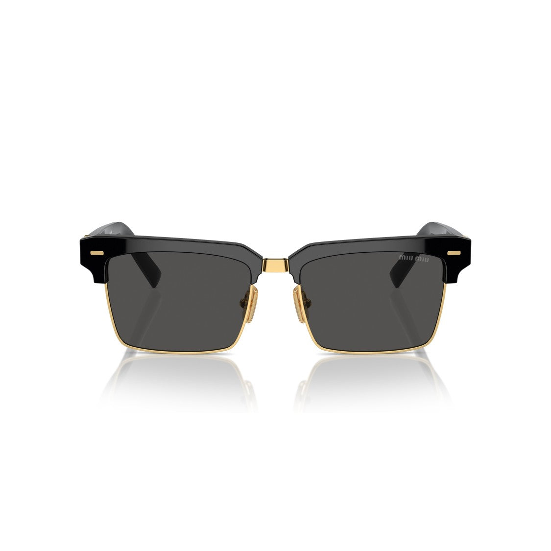 Miu Miu 0Mu 10Zs Bold Square Frame Sunglasses
