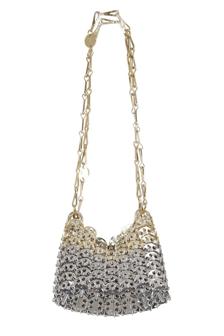 Rabanne Silver 1969 Nano Skyl Bag