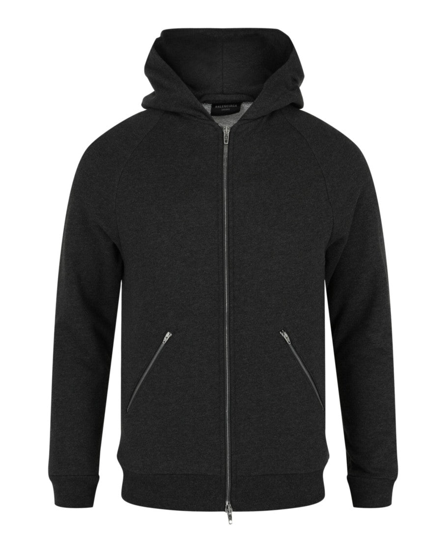Balenciaga Inflatable Zip-Up Hoodie With Embroidered Unity Logo
