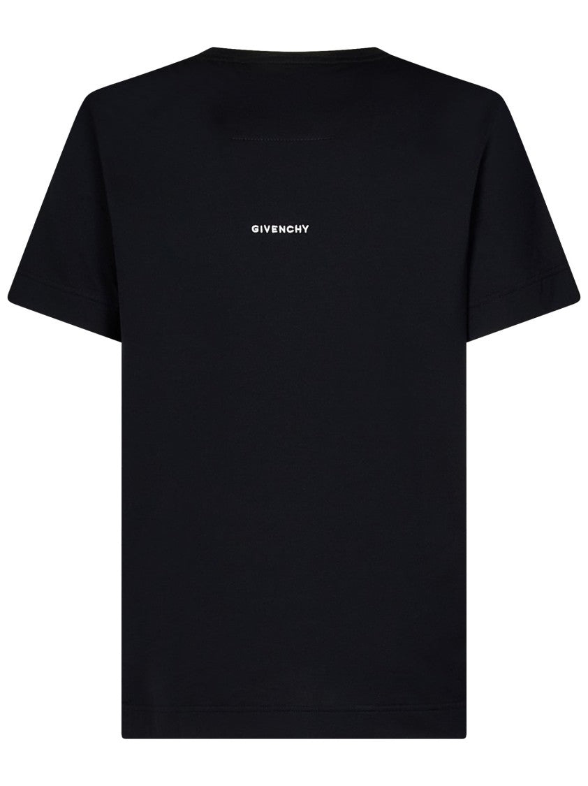 Givenchy Embroidered Cotton Jersey T-Shirt