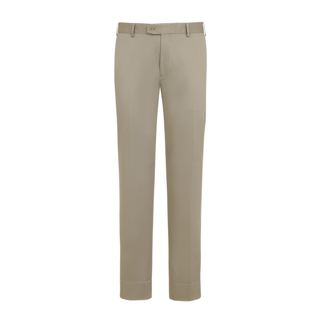 Brioni Pienza Kaki Cotton Pants