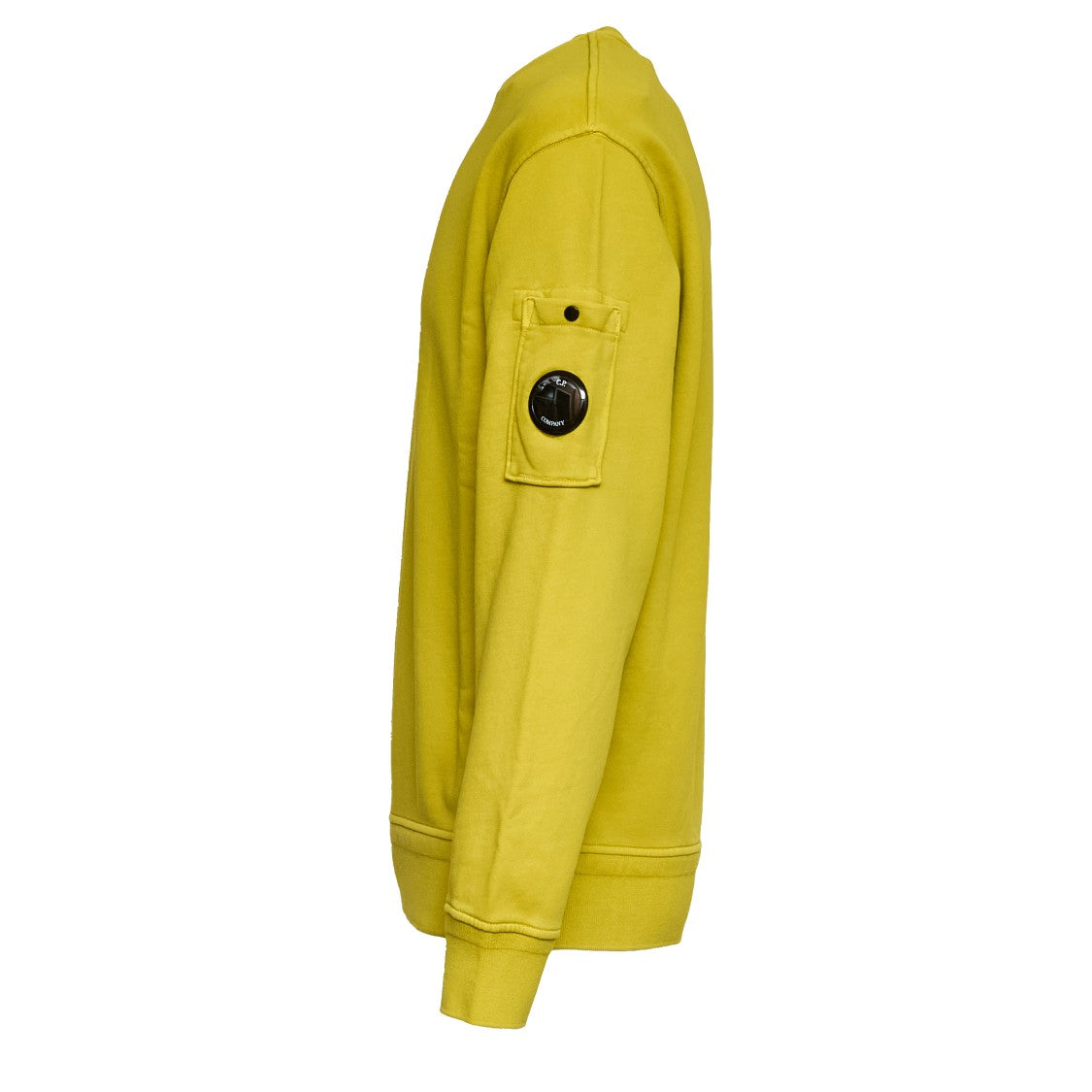 C.P. Company Cotton Diagonal Fleece Lens Sweatshirt