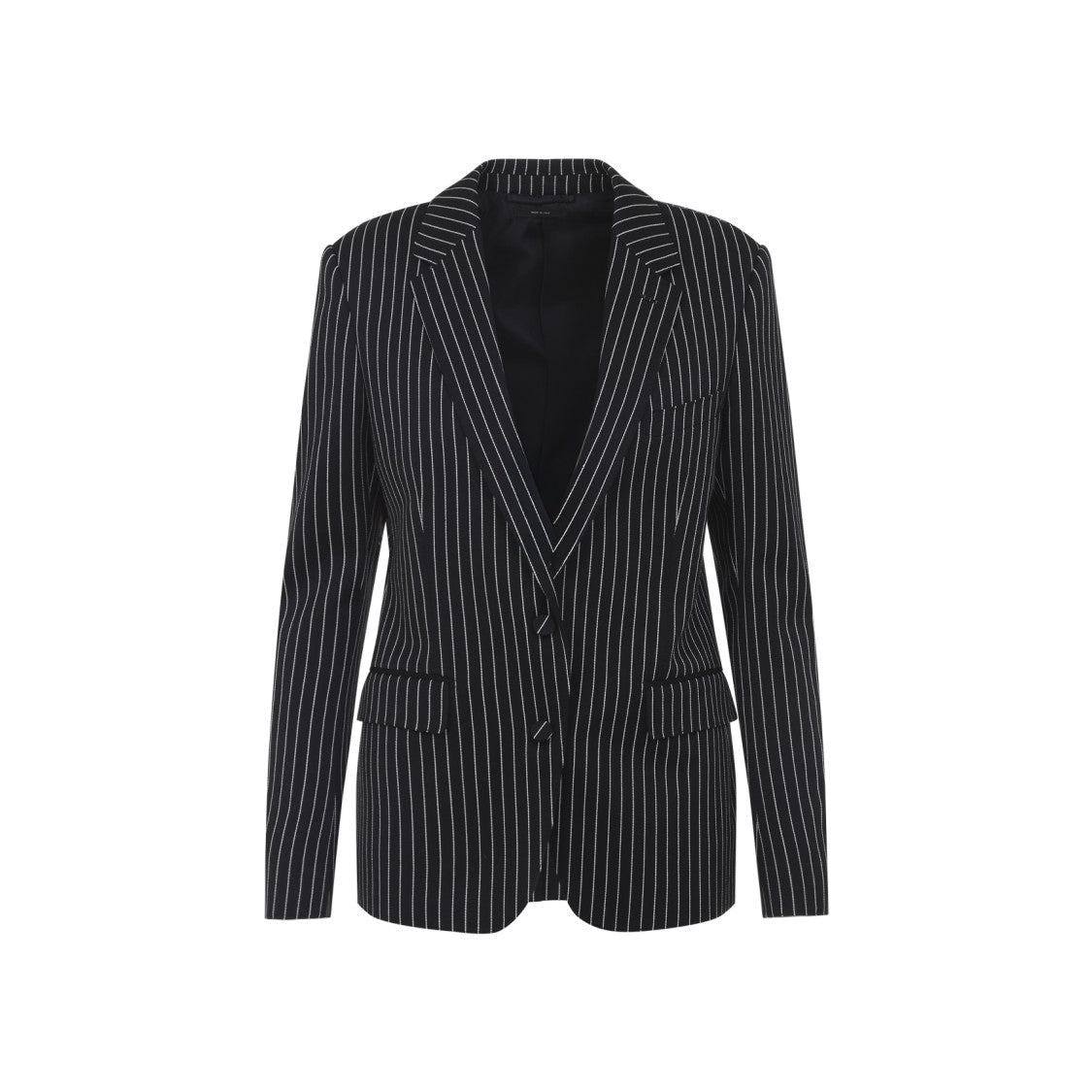 Tom Ford Tailored Pinstripe Jacket With Structured Fit
