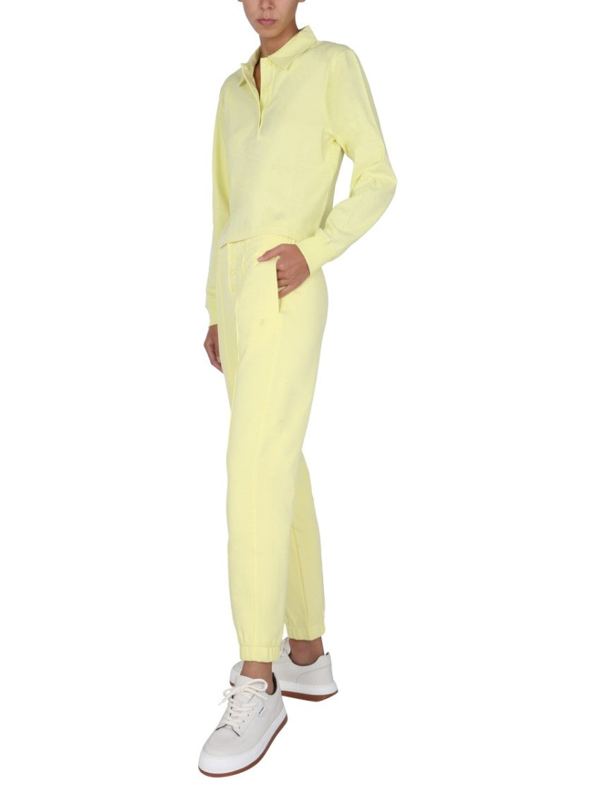 Helmut Lang Jogging Pants With Buttons