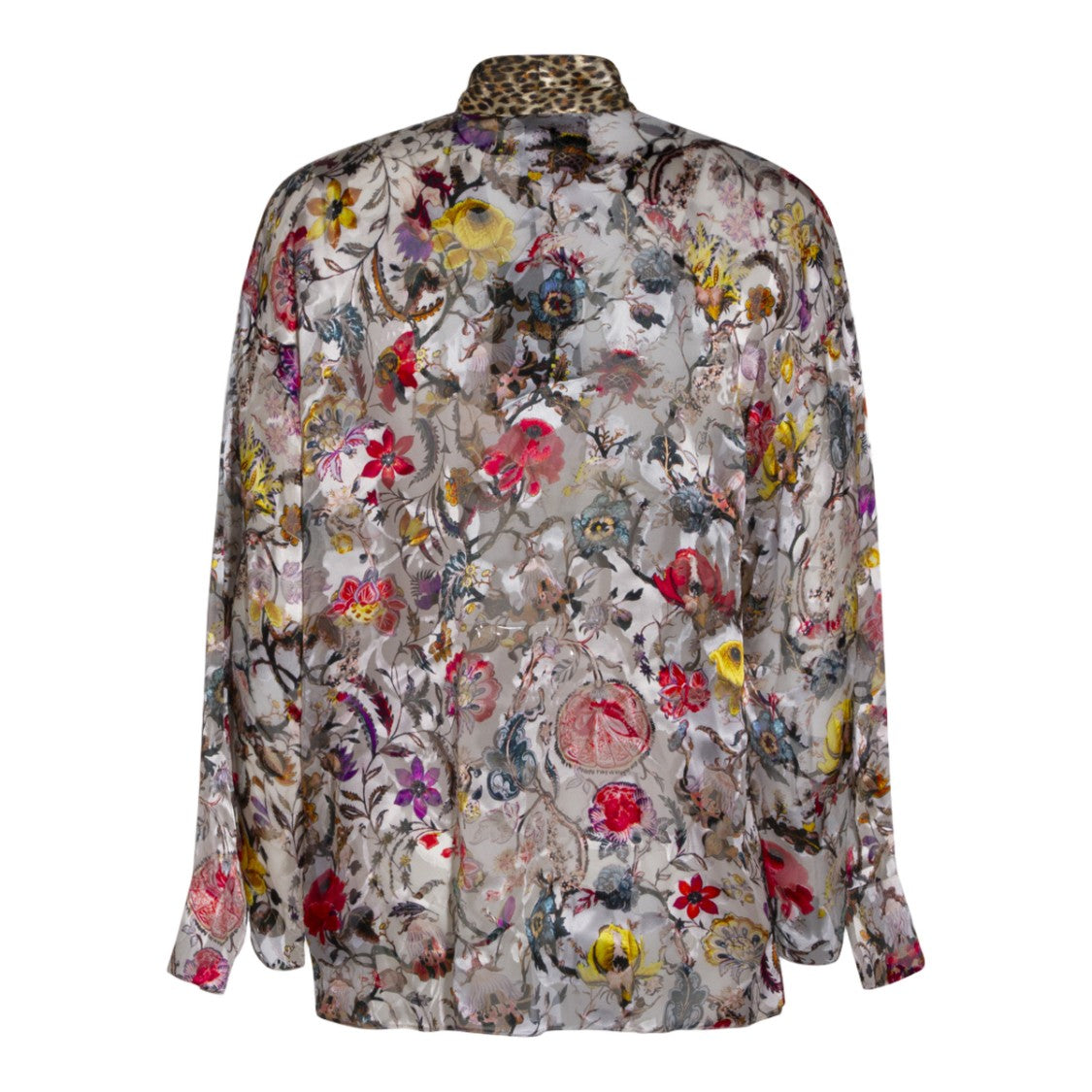 Roberto Cavalli Beige Tailored Shirt With Button-Down Front