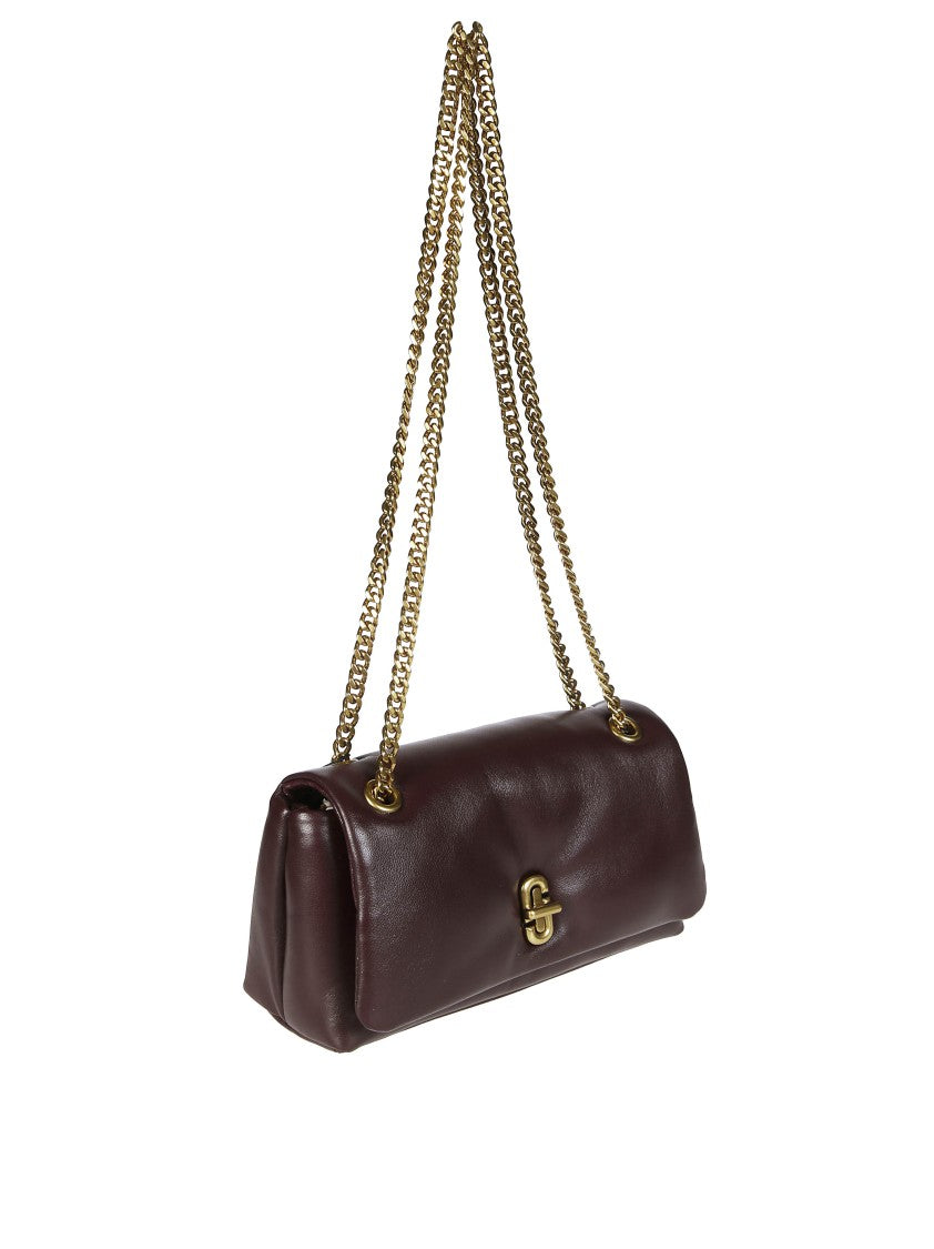 Marc Jacobs The Chain Mini Cylindrical Smooth Lambskin Leather Bag