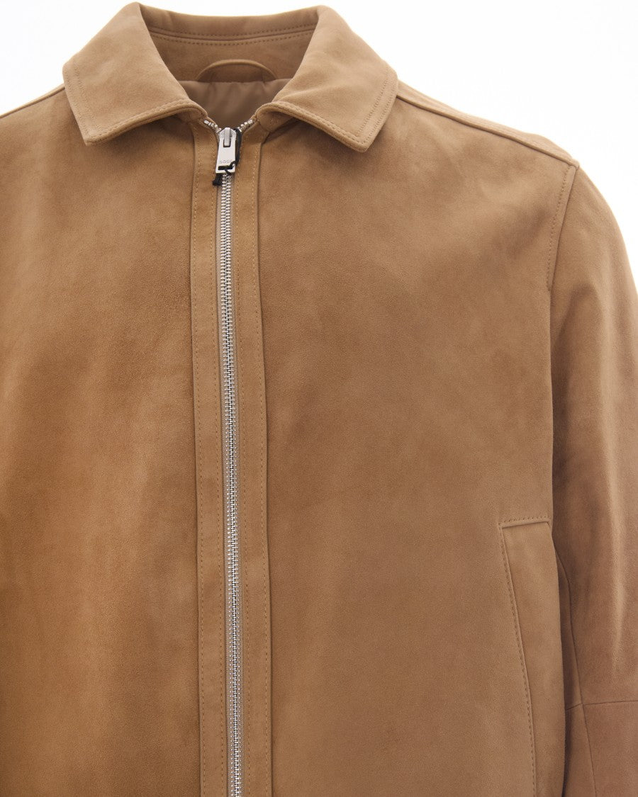 Boss Soft Suede Leather Jacket