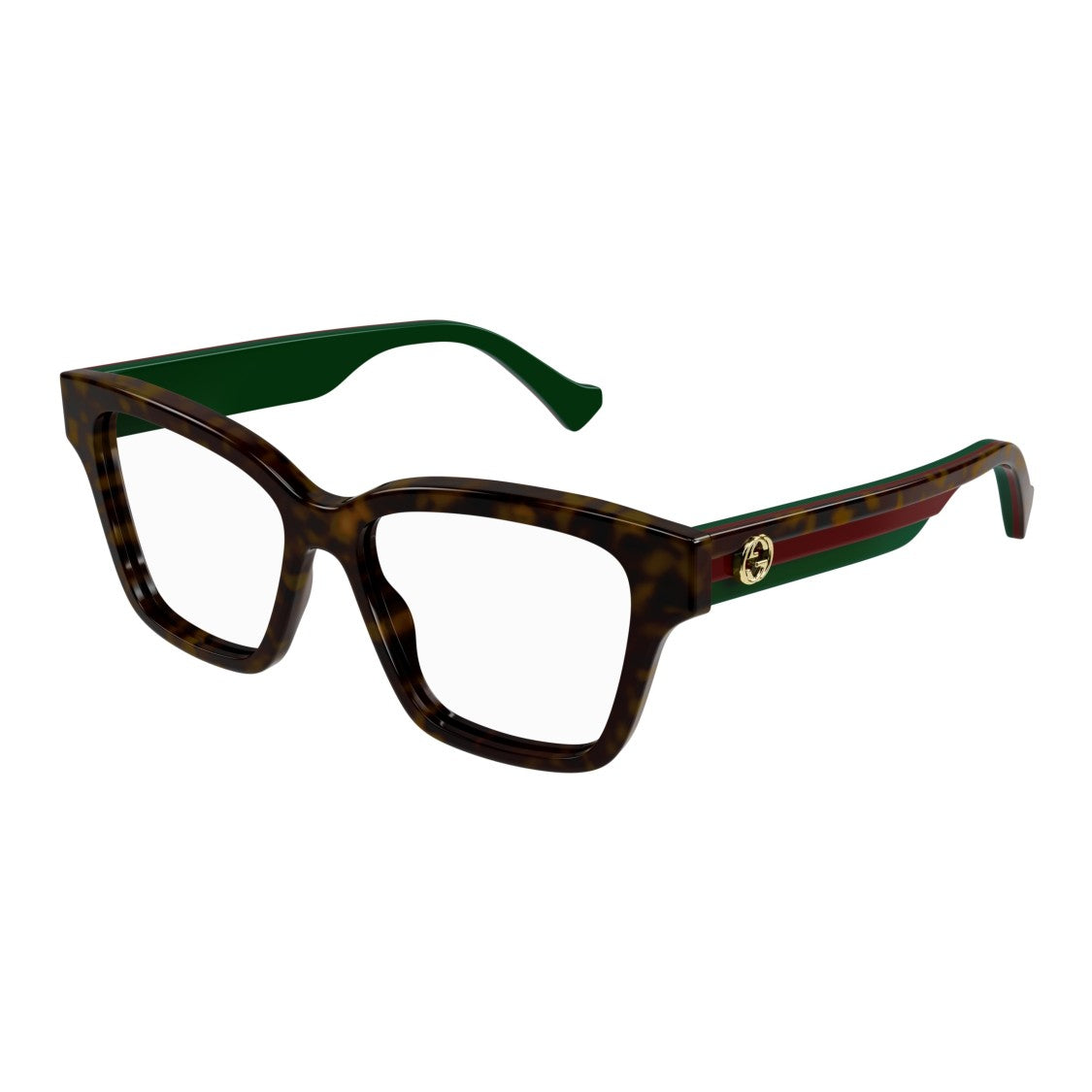Gucci Gg1302o Square Tortoiseshell Sunglasses
