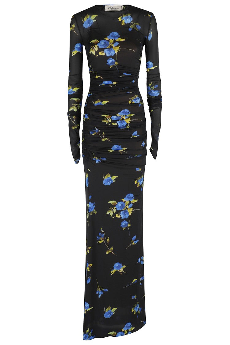Blumarine Print Jersey Dress