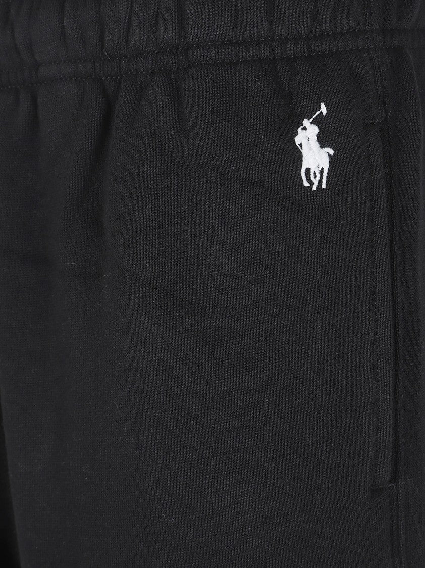 Polo Ralph Lauren Black Casual Sweatpants With Adjustable Drawstrings