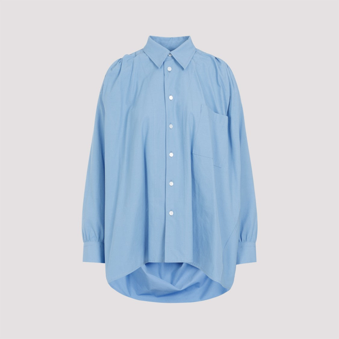 Bottega Veneta Light Blue Cotton Shirt