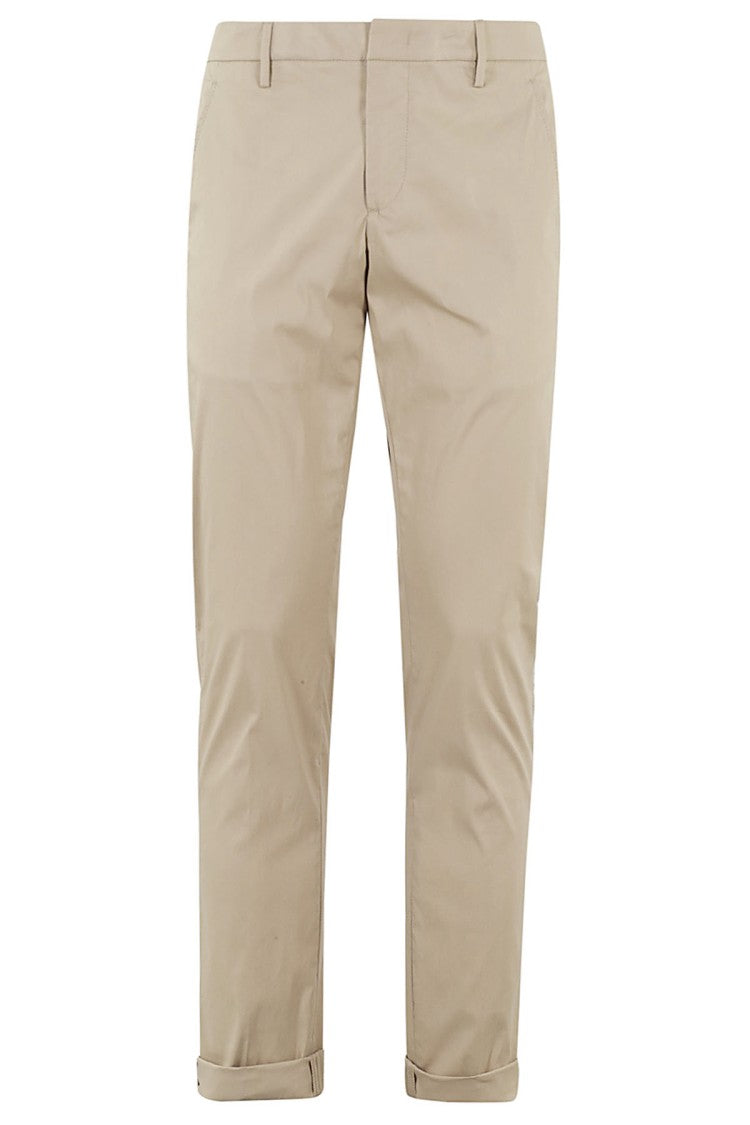 Dondup Gaubert Beige Slim-Fit Pants
