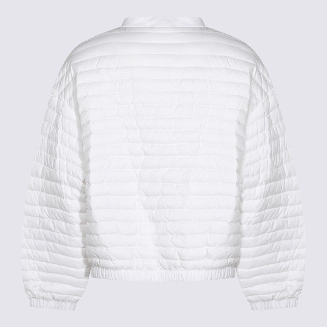 Moorer Grey And White Down Jacket