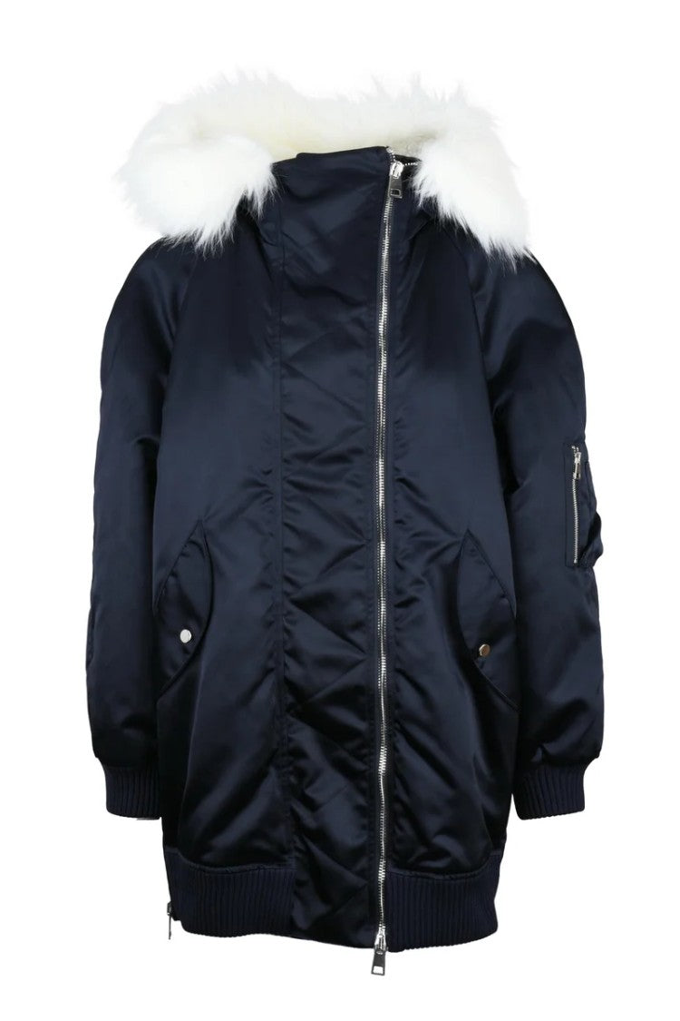 Dondup Parka With Plush Hood - Multicolor