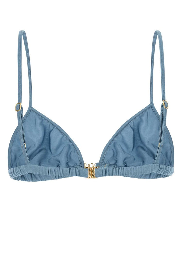 Chloé Cerulean Blue Stretch Nylon Bikini Top