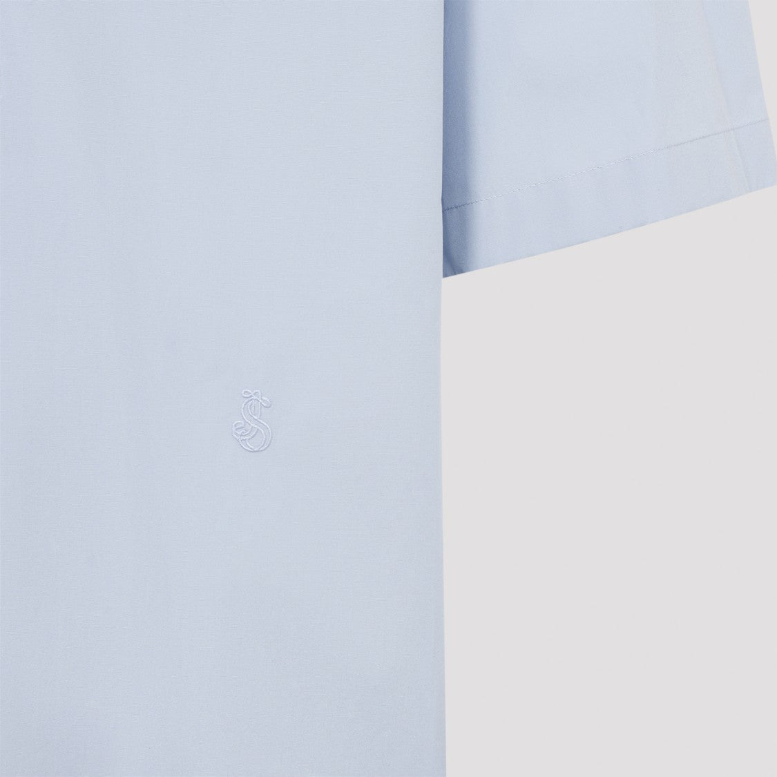 Jil Sander Light Blue Cotton Shirt