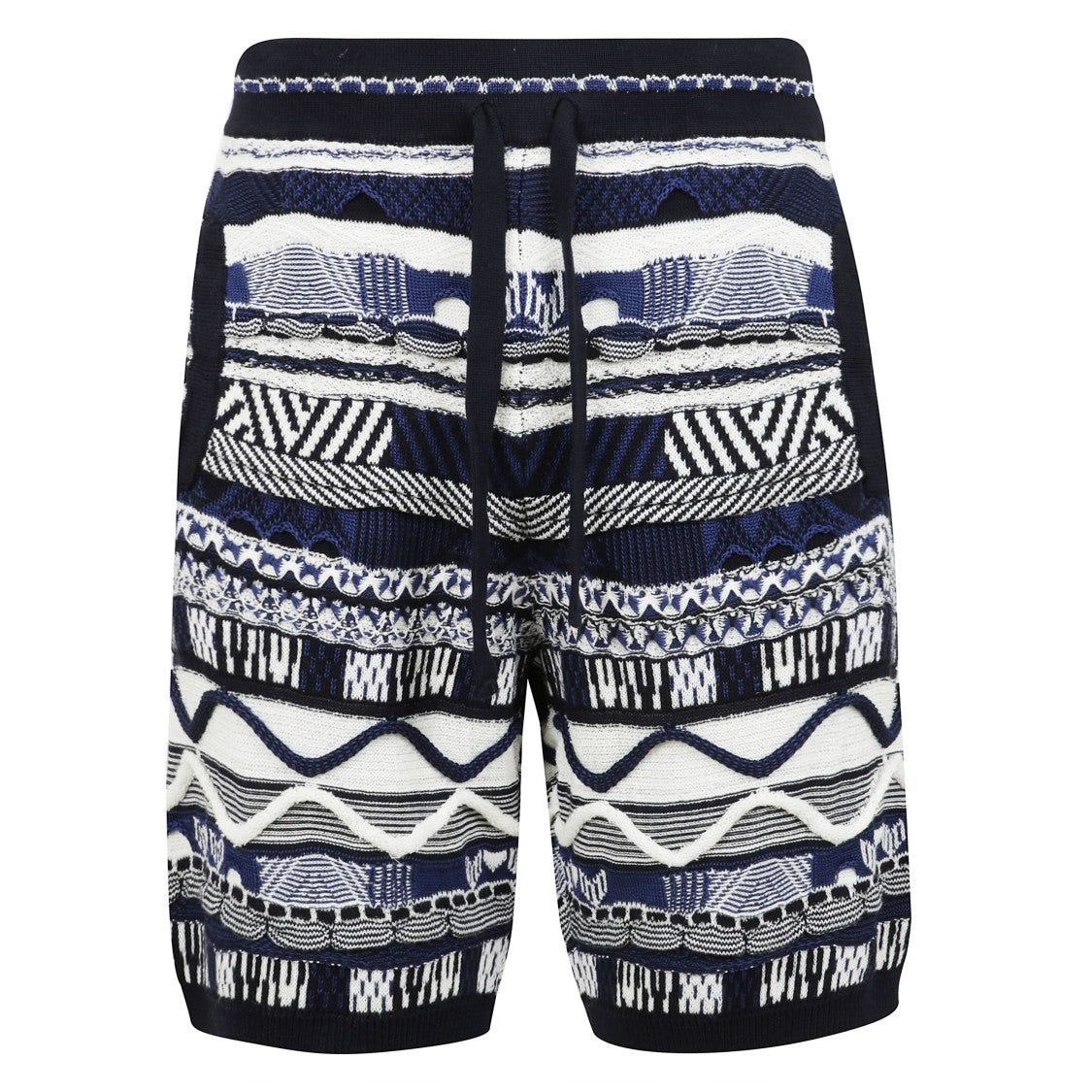 Laneus Jacquard Cotton Bermuda