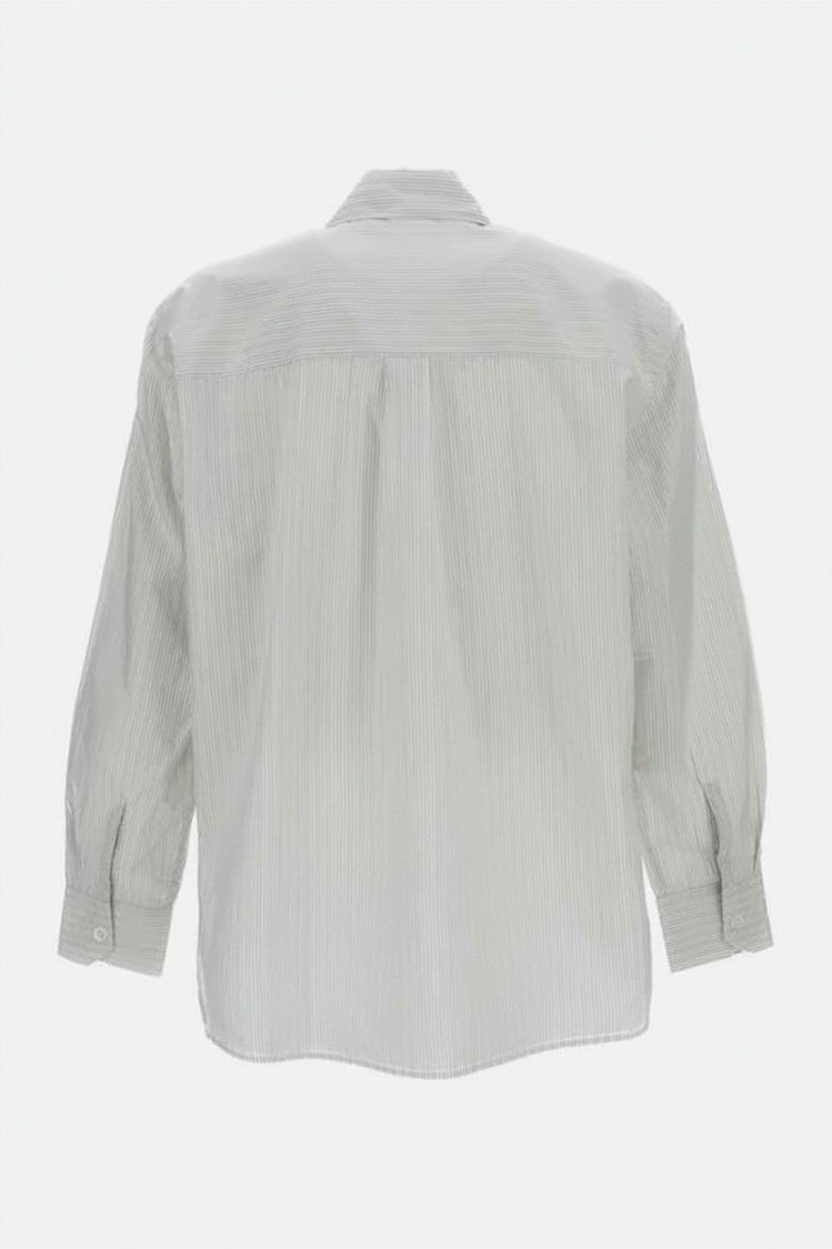 Our Legacy Relaxed-Fit Vertical Stripe Shirt With Classic Collar