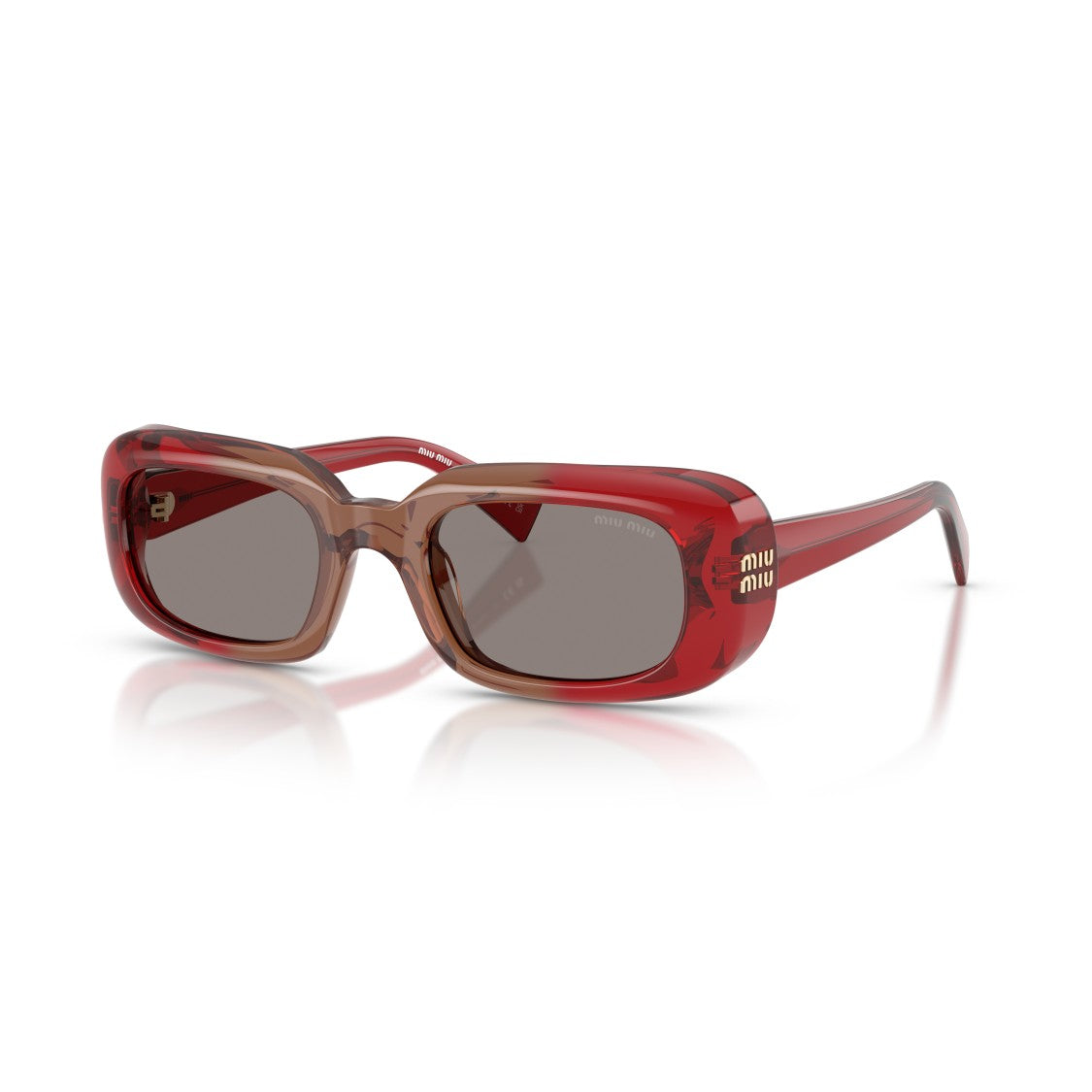 Miu Miu 0Mu B13s Bold Gradient Acetate Sunglasses