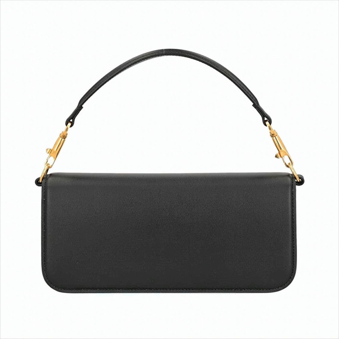 Valentino Garavani Structured Small Calfskin Shoulder Bag