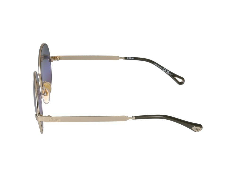 Chloé Sunglasses Chloé Ch0281s 004 Gold Gold Green 59/17/140