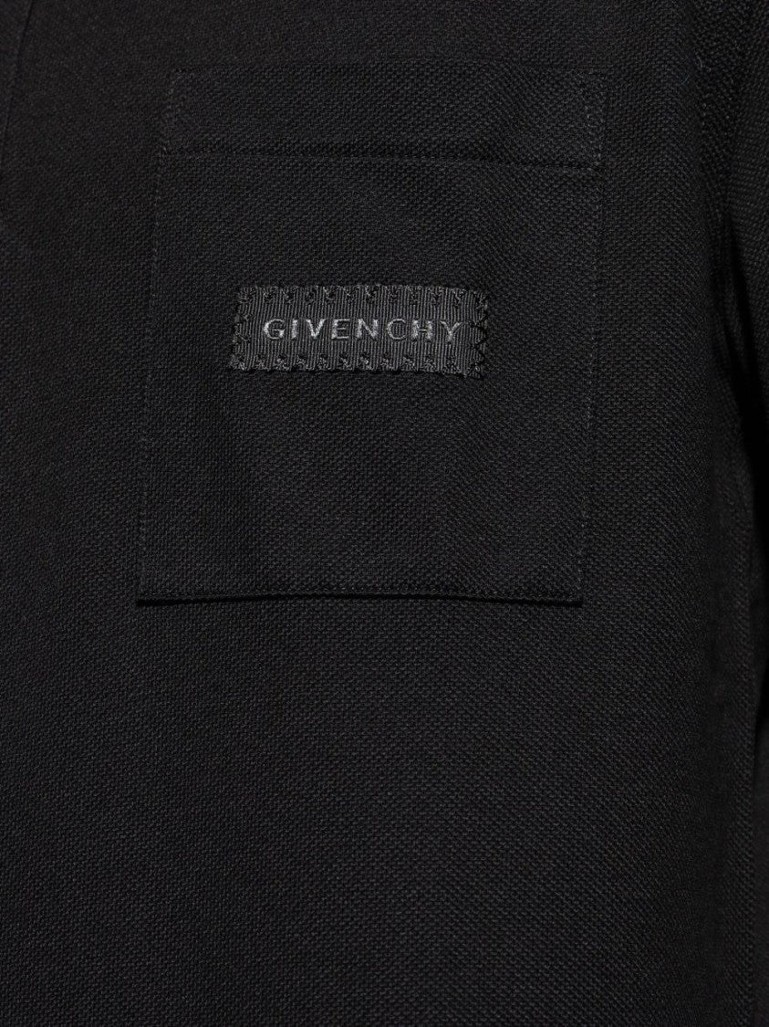 Givenchy Classic Black Polo Shirt