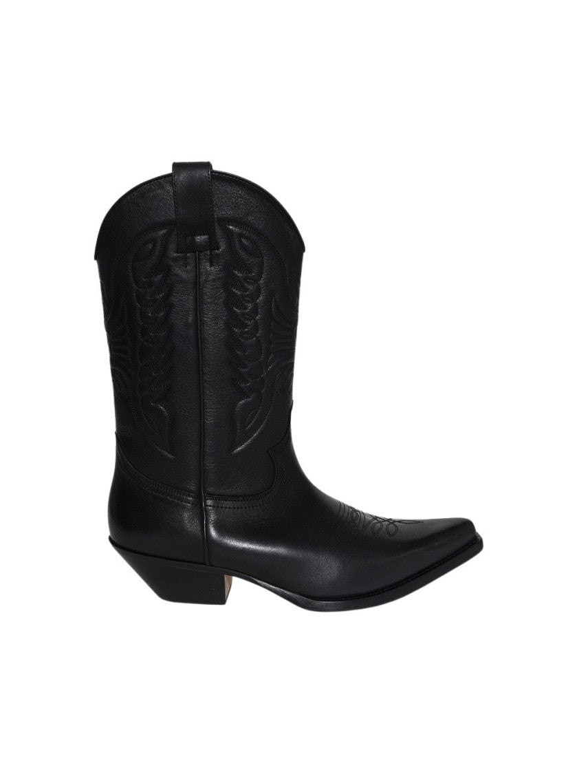 Mm6 By Maison Margiela Western Boot Black
