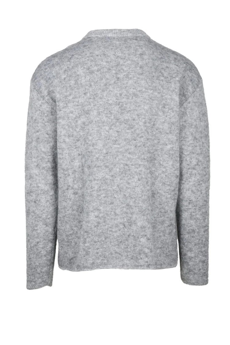 Givenchy Mohair Crewneck Sweater - Grey