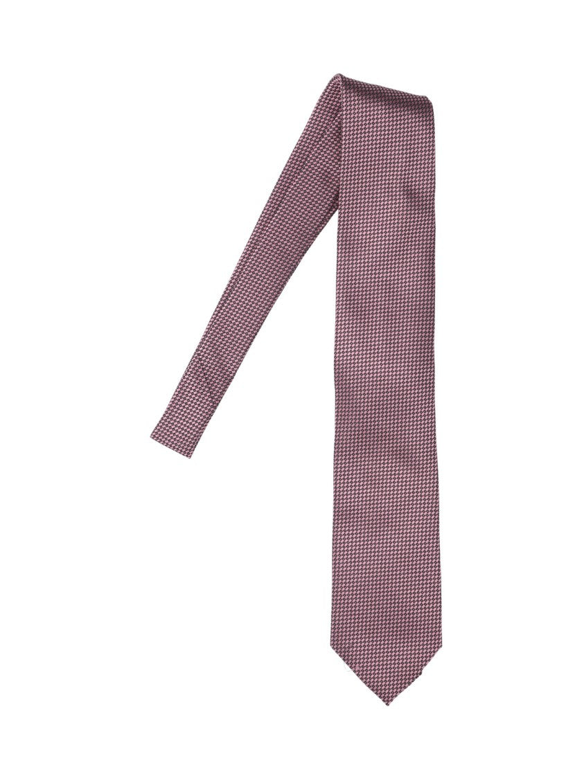 Zegna Contrasting Tie – Pink