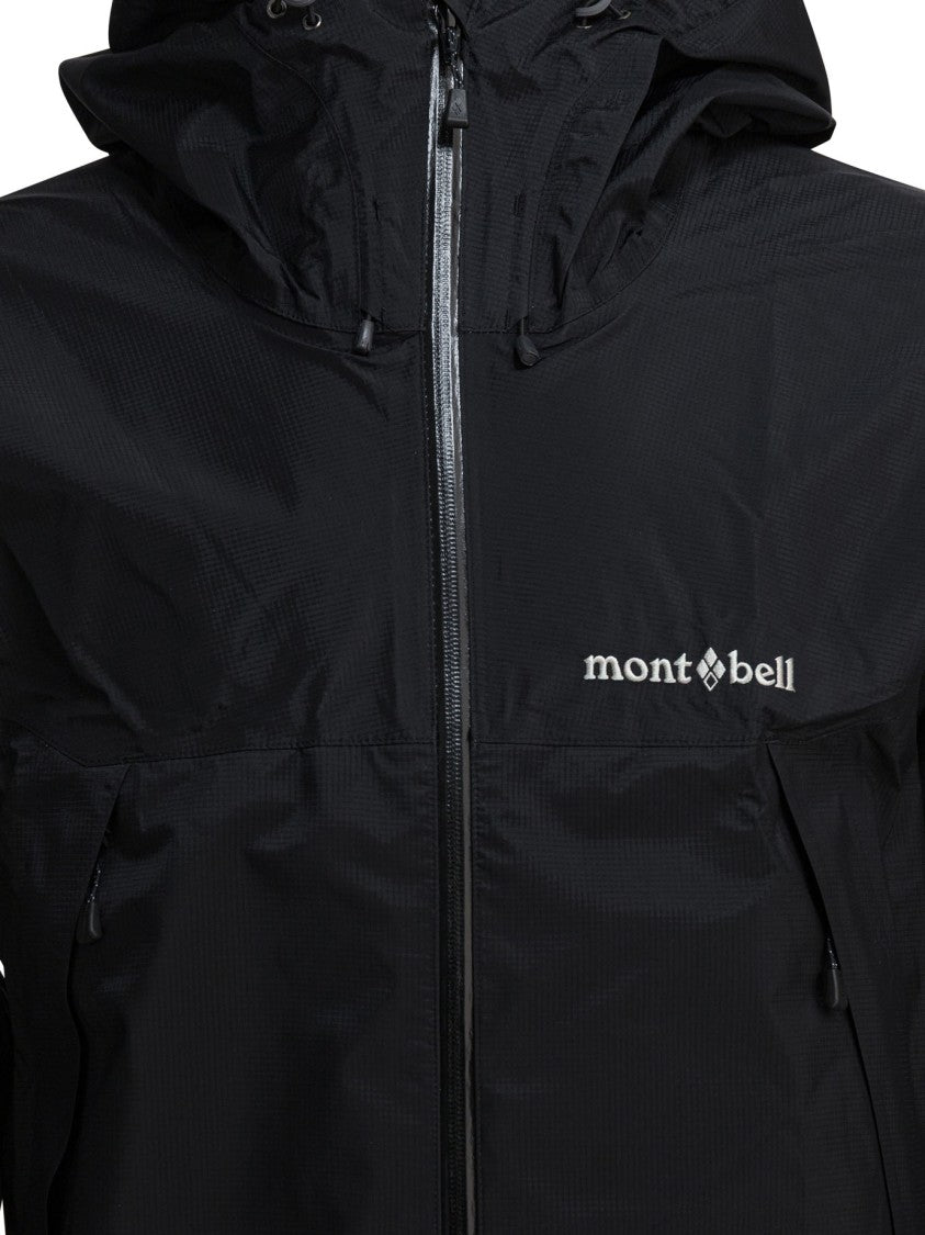 Montbell Black Jacket With Adjustable Hood