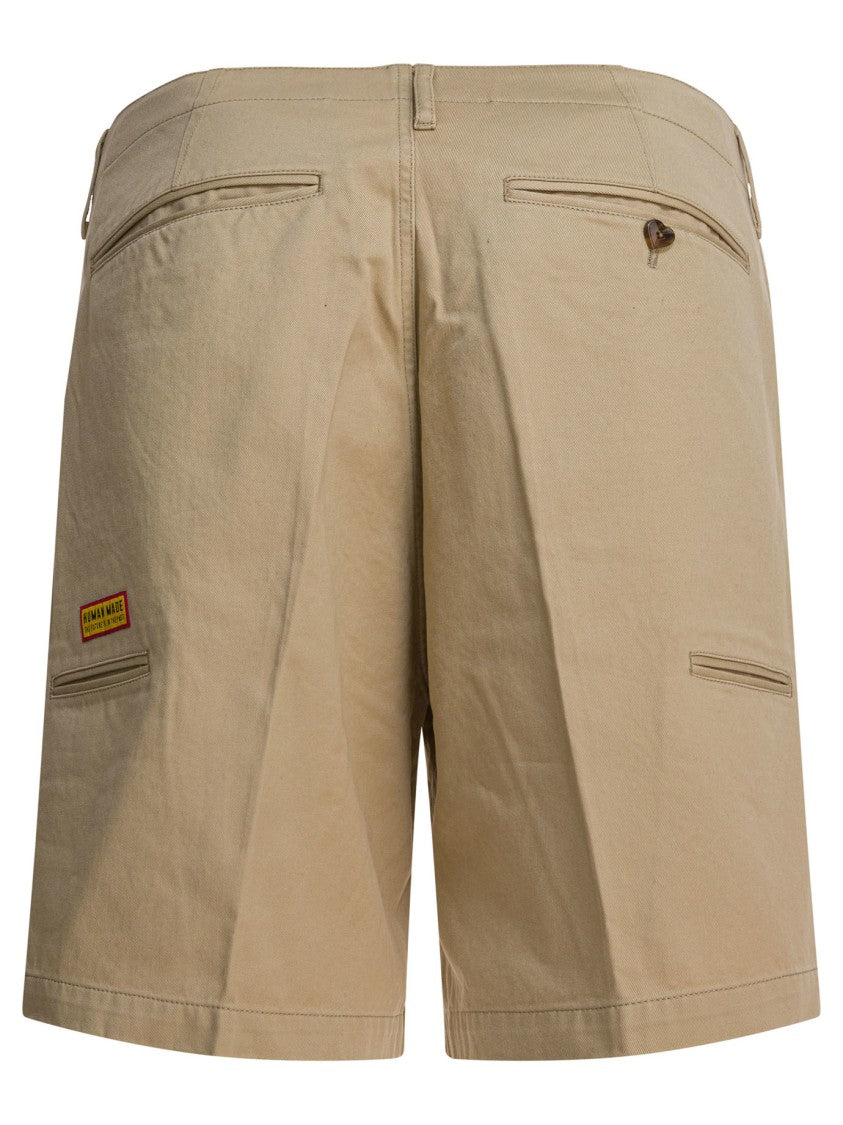 Human Made Beige Tailored Chino Shorts