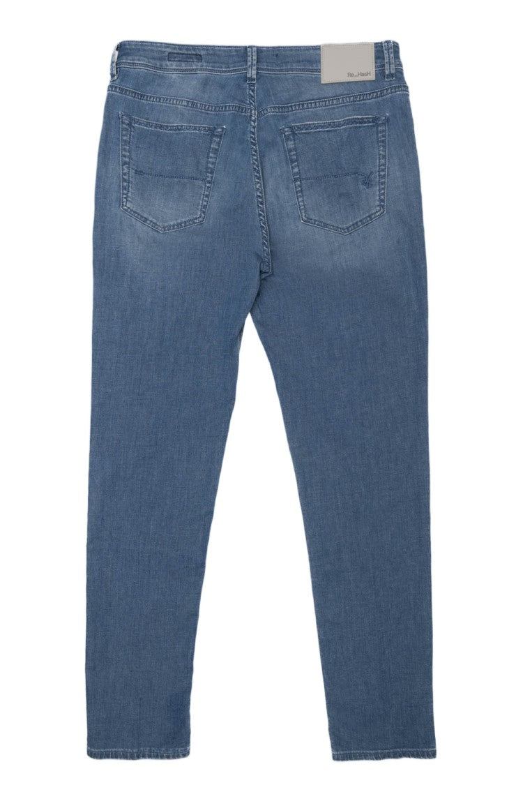 Rehash Rubens-Z Straight-Leg Five-Pocket Denim Jeans