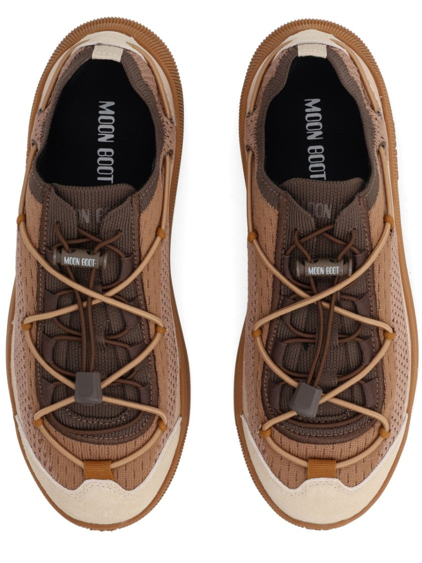Moon Boot Moonlight Layered Bungee Lacing Sneakers