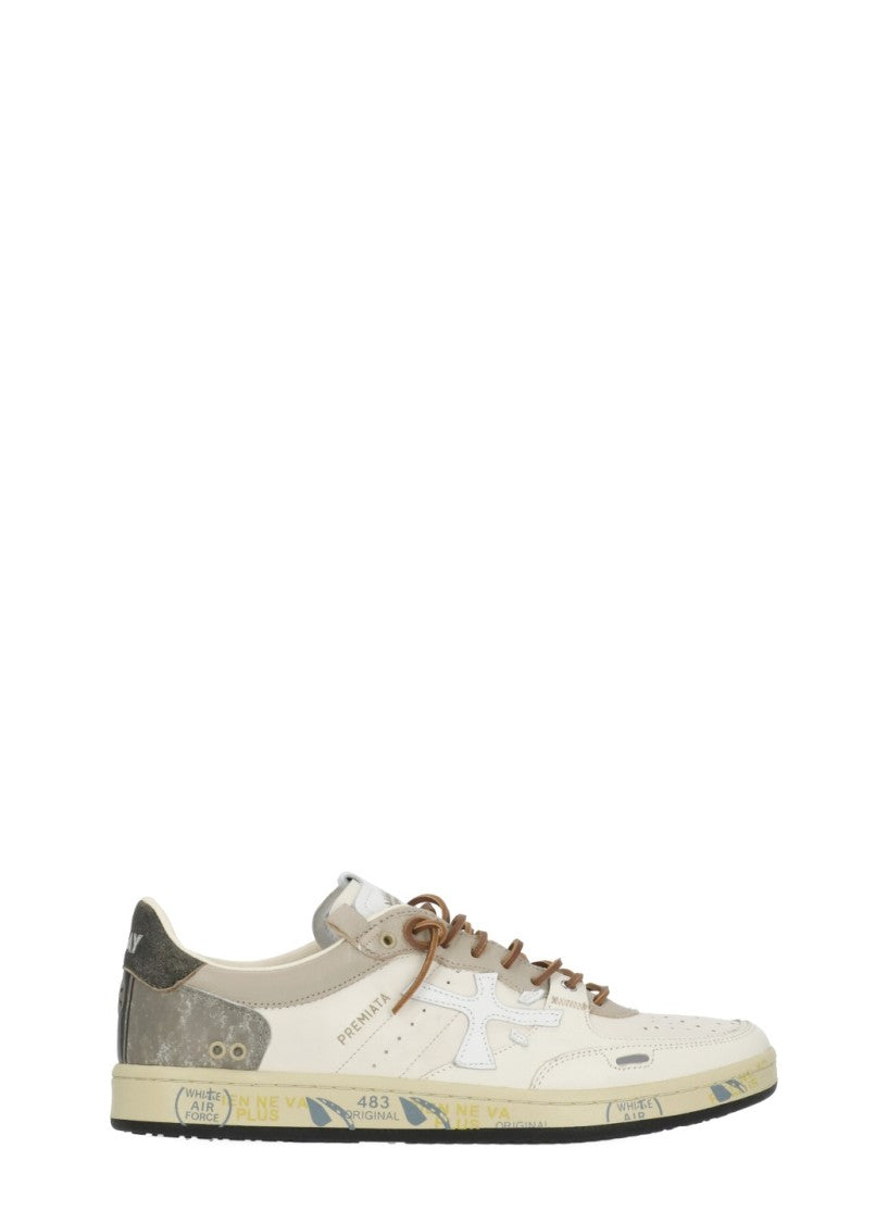 Premiata Ivory Bskt Clay 8163 Sneakers