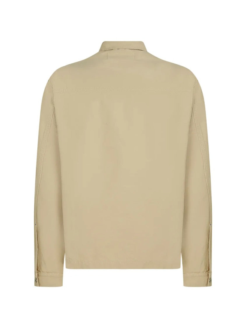 Karl Lagerfeld Boxy Cropped Jacket With Classic Collar