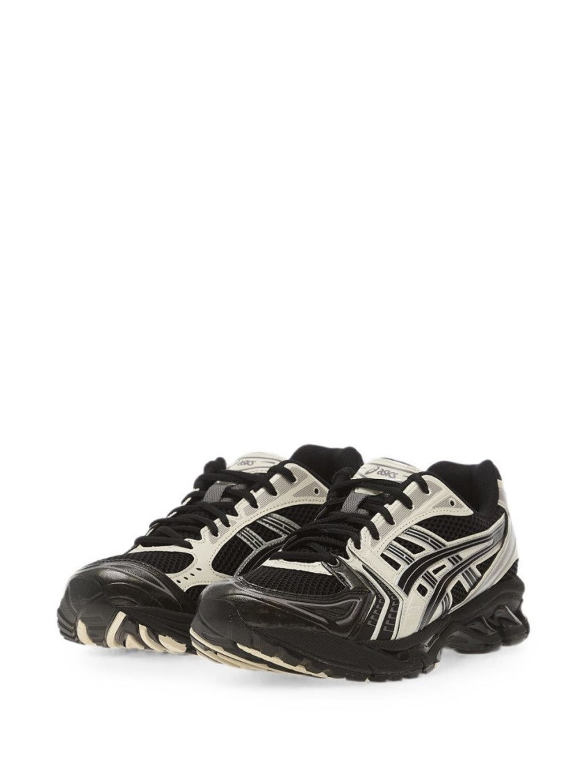 Asics Black Gel-Kayano Mesh Inserts Sporty Sneakers