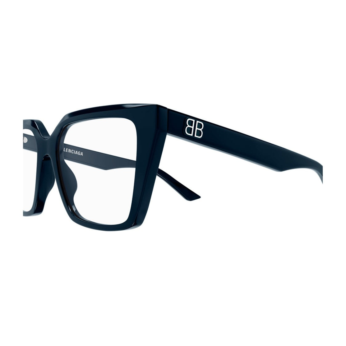 Balenciaga Transparent Blue Bb0130o Acetate Eyeglasses