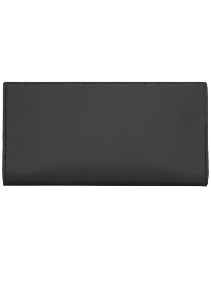Saint Laurent Smooth Calf Leather Zip-Around Wallet
