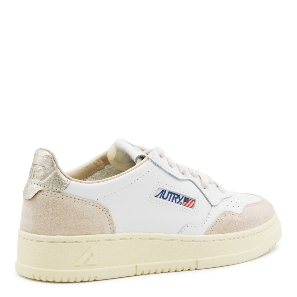 Autry White Leather Medalist Sneakers