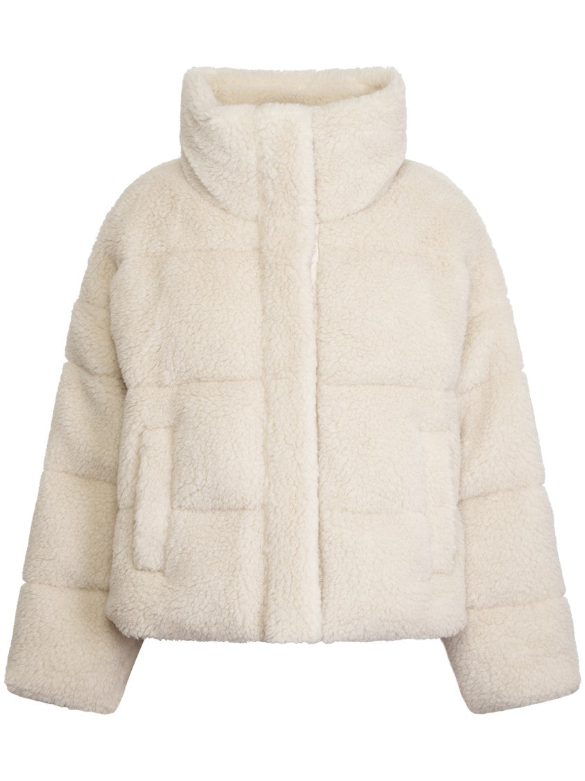 Max Mara Tailored Ivory Jacket With Classic Collar