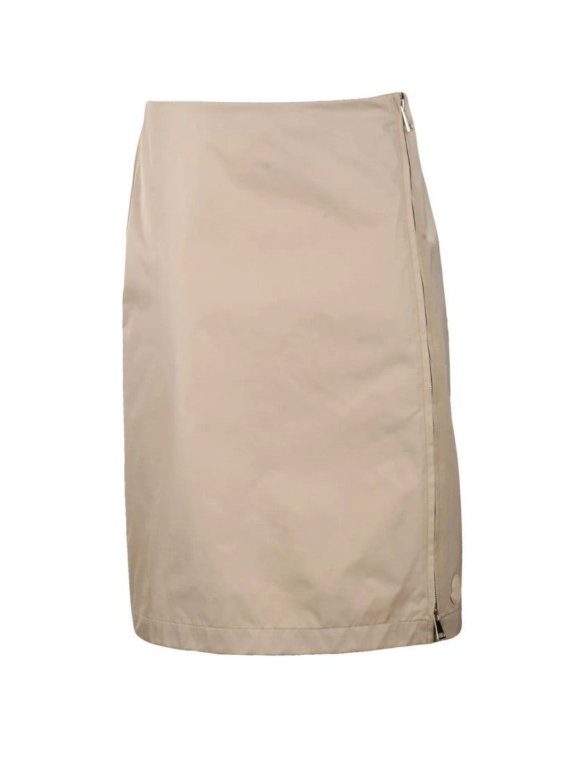 Moncler Nylon Skirt - Beige