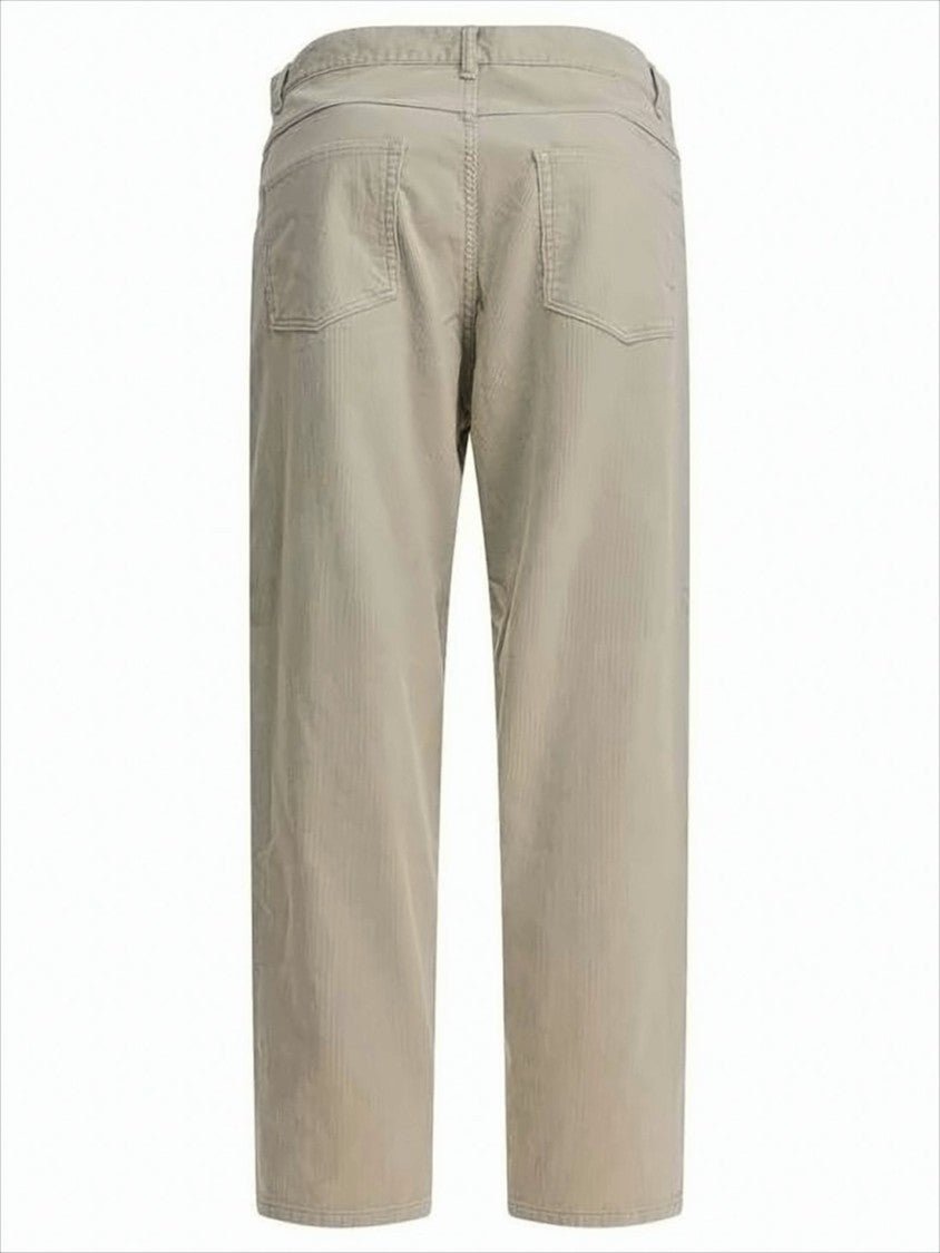 Auralee Classic Straight Pants In Cotton Corduroy
