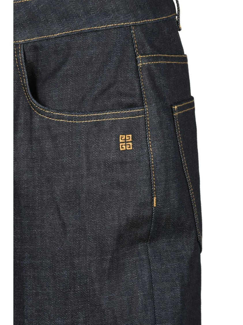 Givenchy Wide Leg Jeans - Night Blue