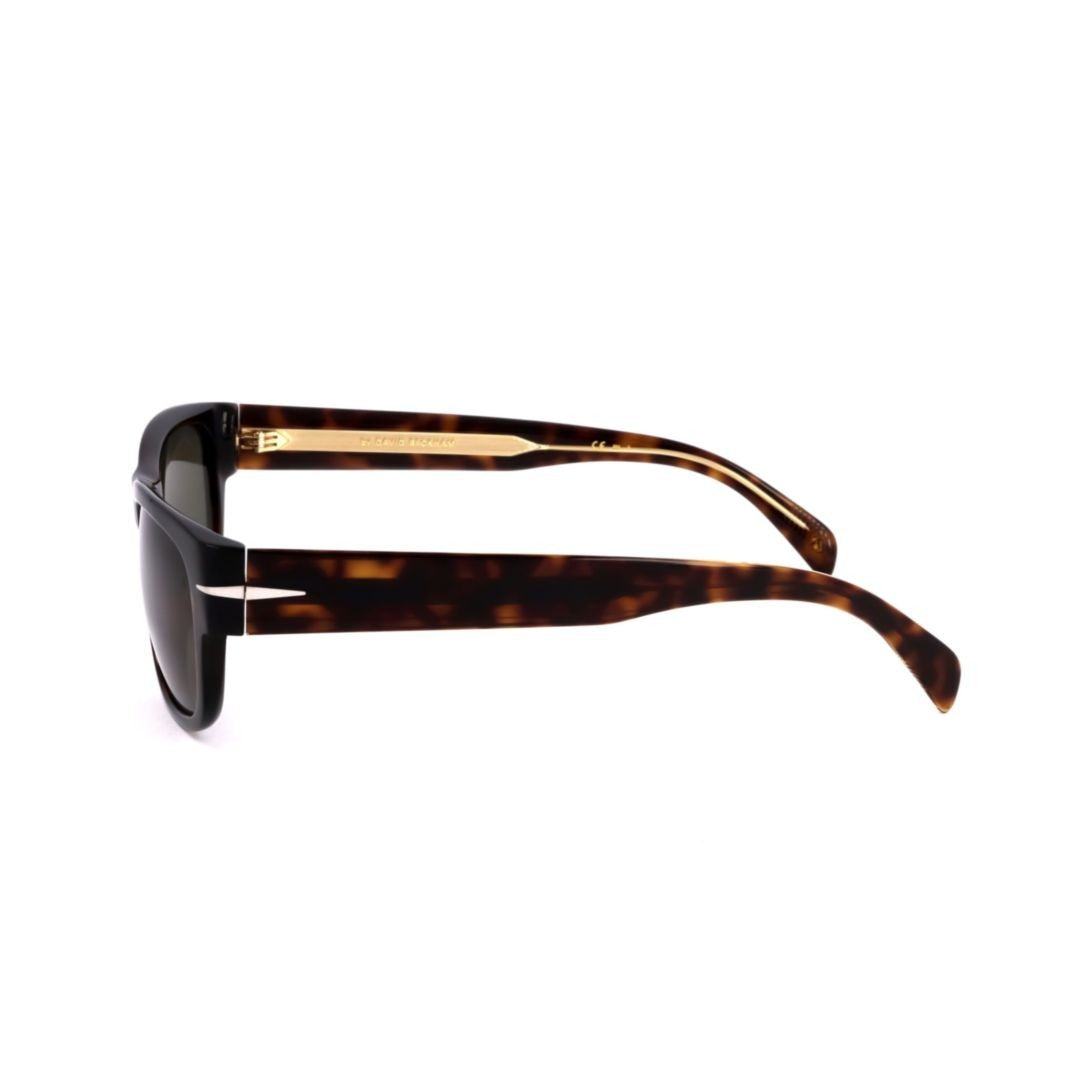 David Beckham Db 7035/S Tortoiseshell Rectangular Acetate Sunglasses