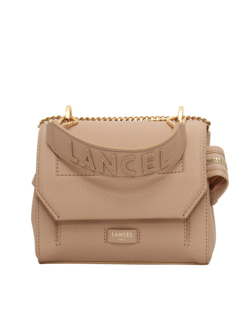 Lancel Sac Rabat S Structured Textured Calfskin Handbag