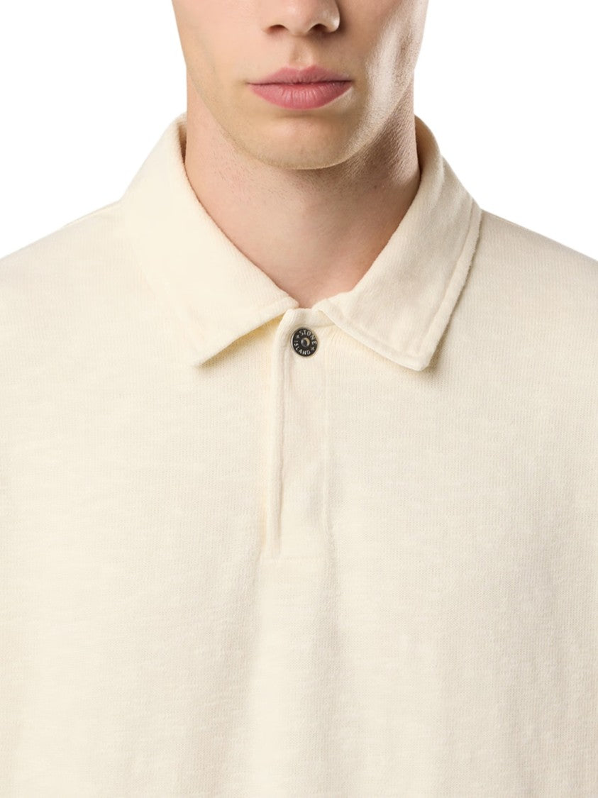 Stone Island Long-Sleeve Polo Shirt