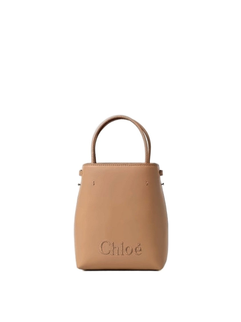 Chloé Structured Calf Leather Chloé Shoulder Bag