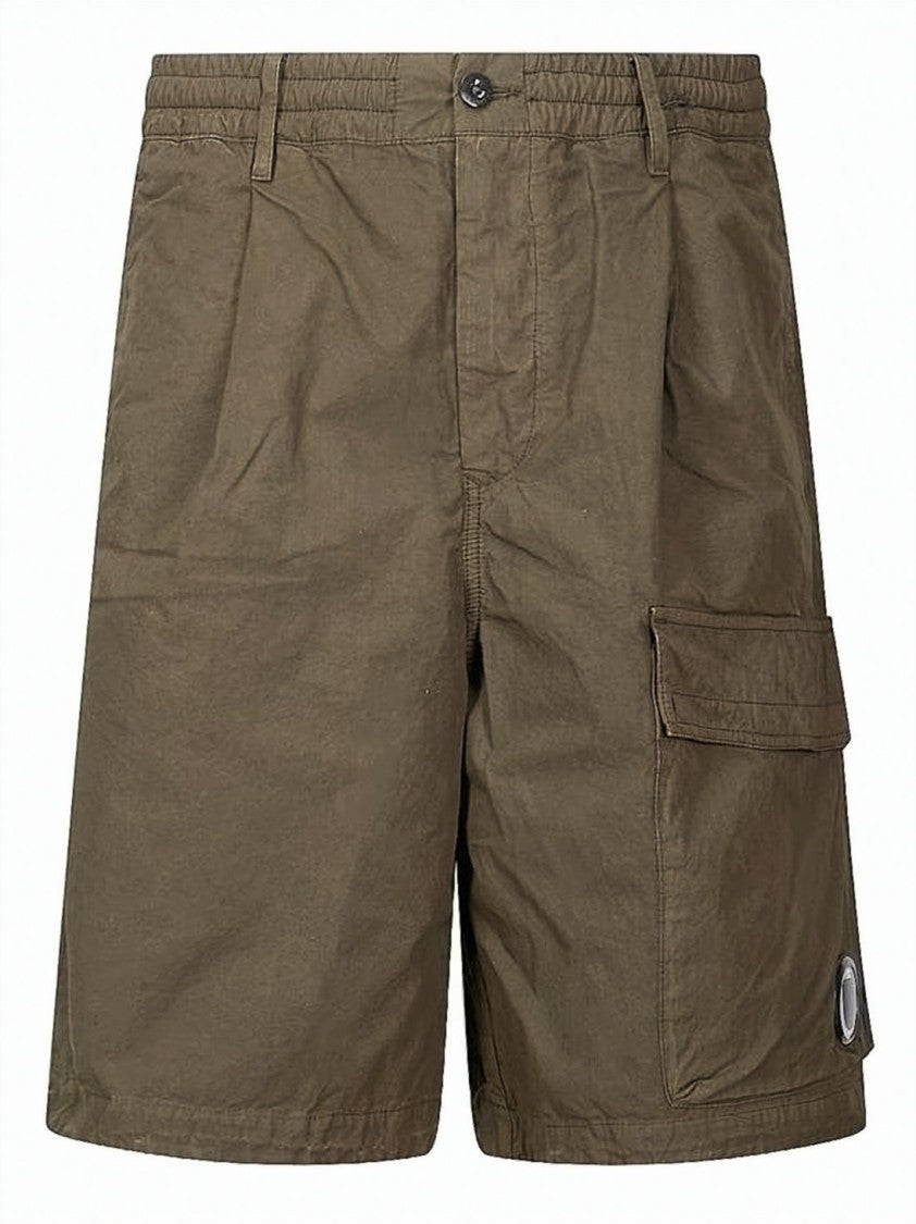 C.P. Company Stretch Satin Cargo Lens Shorts